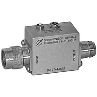 Schwarzbeck BBV 9744 Broadband Preamplifier (9 kHz – 6 GHz, +28 dB)