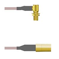 Amphenol Custom Cable Q-2Q03Z000R036i RF Cable Assemblies SMA-RJB/SMB-SP G316D 36I