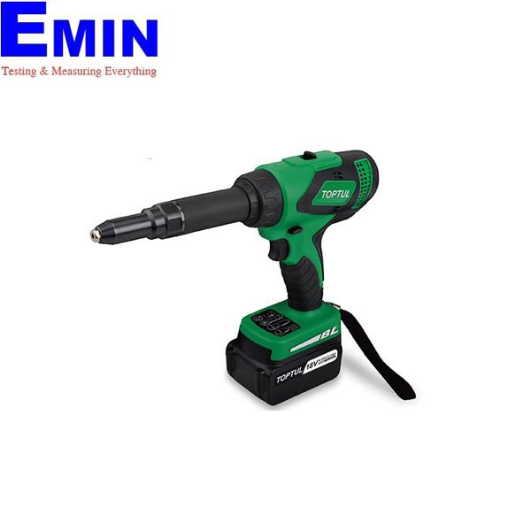 TOPTUL KPRA0306U Brushless Cordless Rivet Tool (18V, ∅3.2/4/4.8/6.4mm ...