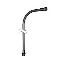 Banner Engineering FLX18-1212 Flex Arm Mounts Flexible Mounting Arm - Length 18 in; Black Vinyl-Coated Steel; Base Mount: 1/2-14 NPSM HEX; 1/2-14 NPSM