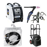 GYS TIG 300 DC ADB2 PACK TIG (GTAW) and MMA (SMAW) Welding Machine Set (3ph; 400V; 300A; TIG Torch SR26 DB; Trolley)