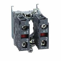 SCHNEIDER ZB4BZ104 Plate MTG. BASE WITH N/C CONTACTS