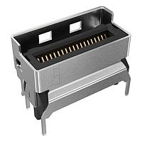 Amphenol Commercial Products G97V21332HR PCI Express / PCI Connectors MCIO,R/A,85OHM,38P,30U,3.0MM