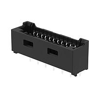 Molex 503159-1301 Headers & Wire Housings 1.5mm CLIK-Mate Rcpt SR TH Vrt wPeg 13Ckt