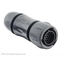 Eaton Souriau-Sunbank UTSX6JC1419PW Plugs Plug, with cable gland backshell, for 19 male contacts, IP68/69K, keying W