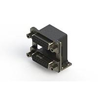 EDAC 662-015-664-059 Dual Port D-Sub Connectors Right-angle Dual Port D-Sub Connector