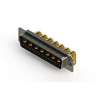 EDAC 629-24W7640-4TA Mixed Contact D-Sub Connectors Right-angle Power Combo D-Sub Connector