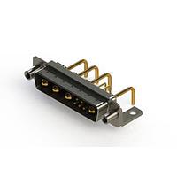 EDAC 629-9W4-250-1NE Mixed Contact D-Sub Connectors Right-angle Power Combo D-Sub Connector