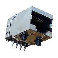 Amphenol Commercial Products RJE561880410 Modular RJ45 Press Fit No Shield