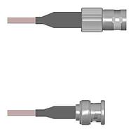 Amphenol Custom Cable Q-0B00M000H096i RF Cable Assemblies BNC-SJB/BNC-SP G142 96I