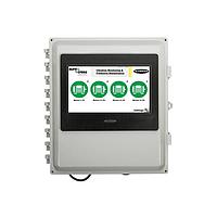 Banner Engineering SOLUTIONSKIT9-VIBEMETRIC Multiple Function Sensor Modules Wireless Vibration Solutions Kit Metric 900 MHz; 14 in x 12 in Polycarbonate Enclosure; DXM700 (Pre-programmed for Vibration & Temp Monitoring); 10 in Pre-programmed Color Touchscreen HMI; 24 V dc