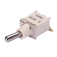 Grayhill 34EWMSP42S6RT Toggle Switches Toggle Switch, Surface Mount, sealed, SPDT, ON-OFF-ON, gull wing mount, non-threaded, RoHS Compliant