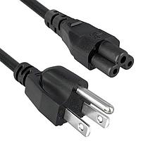 Qualtek Electronics 350049-LD01 AC Power Cord 18AWG 6' BLK SVT 3CD