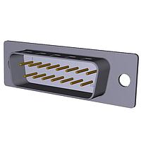 NorComp 172-015-112R051 Plug 15P MALE TIN CONN VRT W/ HDWR CN10