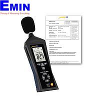 PCE 323-ICA Decibel Meter (30-130dB; Bluetooth; ISO Cal. Cert.)