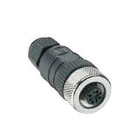 Lumberg Automation RKC 4/7 pack of 5 Straight M12 FEMALE CONN 4 POLE THREAD