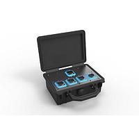 NEUTRIK NO4SBB4D-A Fiber Optic Connectors opticalCON breakout box: 1x NO4FDW-A to 4x NO2-4FDW-A (channel A connected, for TX- or RX-only applications)