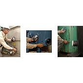Corrosion control using the PosiTector UTG ultrasonic thickness gauge.