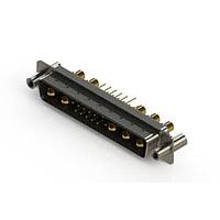 EDAC 627-17W5624-4T4 Mixed Contact D-Sub Connectors Vertical Combo Dsub