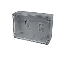 Bud Industries PN-1324-C Electrical Enclosures IP65 NEMA 4X Box with Clear Cover (6.7 X 4.8 X 2.2 In)