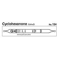 Gastec 154 Quick-measuring Detector tubes Cyclohexanone (C6H10O 154 (2~75ppm))