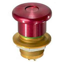 APEM ES1S41653001 Safety Switches DPDT 2NC 24V 1A ILLUM Green IP65