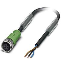 PHOENIX CONTACT 1536832 Sensor Cables / Actuator Cables SAC-5P-15,0- PUR/M12FS SH BK