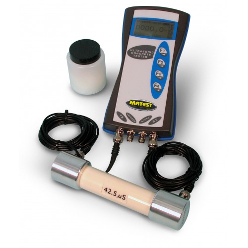 Concrete ultrasonic testing instrument used for inspection and condition assessment