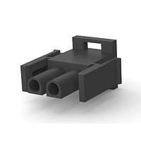 AMP Connectors - TE Connectivity 1-480698-9 Plug Housings PLUG HOUSE 2 POS BLACK UL94V-2
