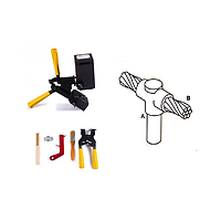 Goldweld CR2-N-12710 Welding Mould connect Bus bar to Bus bar (A: 12.7mm; B: 10mm²)