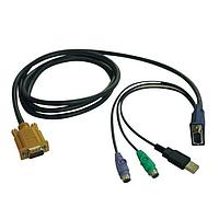 Tripp Lite P778-010 Computer Cables 10FT USB/PS2 COMBO KVM CBL KIT