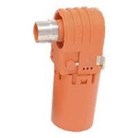 Amphenol Industrial SLPPB50BSO3EH DC Plugs 8.0mm RAPlugEMI&HVIL Orange 120Keyway