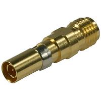 HUBER+SUHNER 33_1023-SMA-C50-1/111_NE RF Adapters - Between Series 1.0/2.3 plug(m) to SMA jack(f)