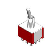 Dailywell 1M31T1B1M1QES Toggle Switches SWITCH TOGGLE 3PDT