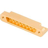 Amphenol SV Microwave 9311-60112 PCB Connectors MALE PCB EDGE LAUNCH CONN 8 PORT