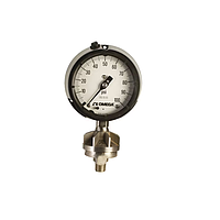 OMEGA PGR-45LSS-2000 All-Welded Pressure Gauge with Integral Diaphragm Seal (Gauge; 0~2000psi; 1/2"NPT Male; ±0.5%)