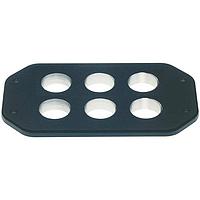 HARTING 19400489820 Accessories ASSAMBLING PLATE METAL HAN 48HPR