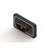 EDAC 627W5W1-124-1N2 Mixed Contact D-Sub Connectors Vertical Waterproof Power Combo D-Sub Connector