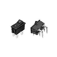Alps Alpine SDDJF31100 Rocker Switches DPST Snap-in Right Angle