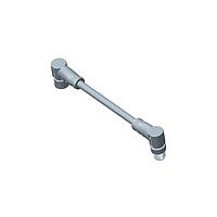 Amphenol LTW M8AS04MR-ASFR-SD005 Sensor Cables / Actuator Cables Guided M8 Circular Metric Connector, Metal, 3A, 04 pins, Male Connector, Male Contact, Right Angle-to-Right Angle, Screw Thread, Overmolded Double Ended, Length 5000mm, IP67 Mated