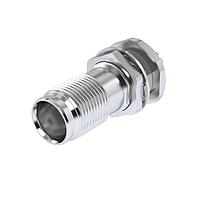 Radiall R180300007W Connectors NEX10 / STRAIGHT BULKHEAD JACK SOLDER TYPE CABLE .141
