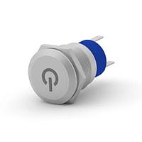 P&B 2316366-6 Pushbutton Switches AV19 SPM 3A POWER LOGO R&Y 24V