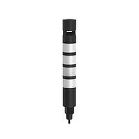 Banner Engineering TL30BBGYRXAXC1 Tower Lights TL30 Basic Tower Light; Black Housing: 4-Color Audible Indicator; Voltage: 12-30 V dc; Environ. Rating: IP65; Input: Bimodal; Colors: Blue Green Yellow Red; 1.2 m (4 ft) Integral Cable