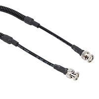 Amphenol RF 095-850-293-072 RF Cable Assemblies BNC Straight Plug IP67 to BNC Straight Plug IP67 RG-58 PVC Armor 50 Ohm 72 inches (1829 mm)