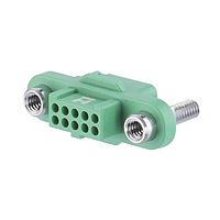 Harwin G125-2241096F3 Wire Housings 1.25MM F 2X5 HOUSING W/ PANEL MOUNT