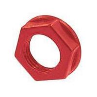 NEUTRIK NRJ-NUT-R Hex Nut NUT FOR NRK JACK PLASTIC HEXAGON RED