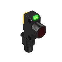 Banner Engineering DS18VP6LPQ8 Photoelectric Sensors DS18 Series Sensors: Polarized Retroreflective; Range: 3.5 m (11.4 ft); Input: 10-30 V dc; Output: Complementary PNP; 4-pin M12 Integral QD