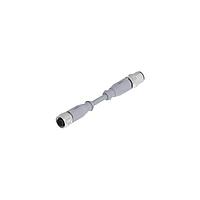 Amphenol CONEC 43-10587 Sensor Cables / Actuator Cables CNCT CBL M12X1 F-AXL MALE CNCTR AXIAL