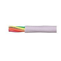 Alpha Wire 78414 SL001 Control Cable 22 AWG 20 Conductor 300V Foil, MPPE, MPPE 1000 ft Spool, Slate