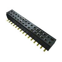 Samtec CLM-103-02-F-D-A-K-TR Board to Board & Mezzanine Connectors Low Profile Dual-Wipe Socket, 1.00mm Pitch